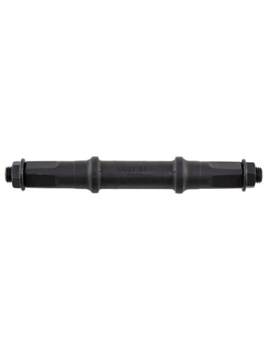 Cotterless B.B Axle Square Nut Style 126mm Black.